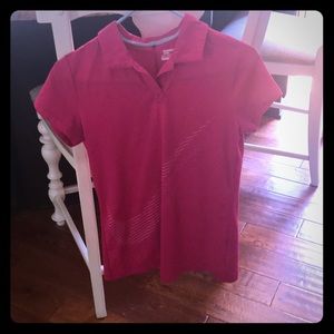 Nike Women’s Golf Dri-fit Shirt Pink Medium